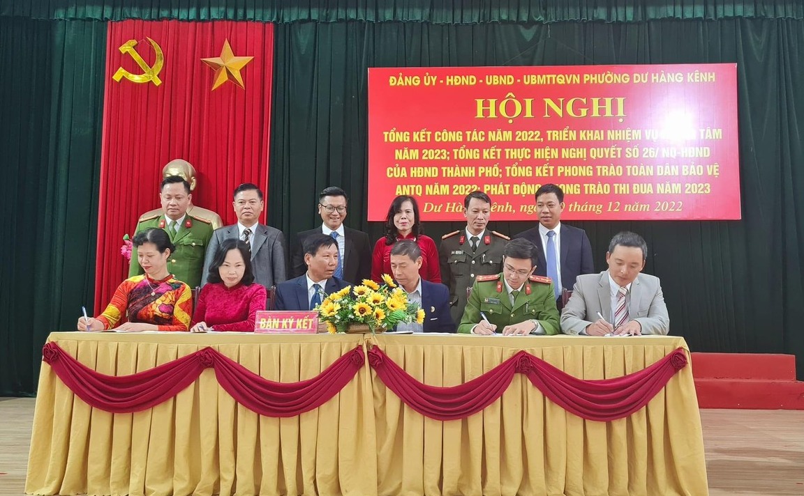 Phường Dư Hàng Kênh: Phát huy hiệu quả nhiều mô hình liên kết giữ gìn an ninh trật tự